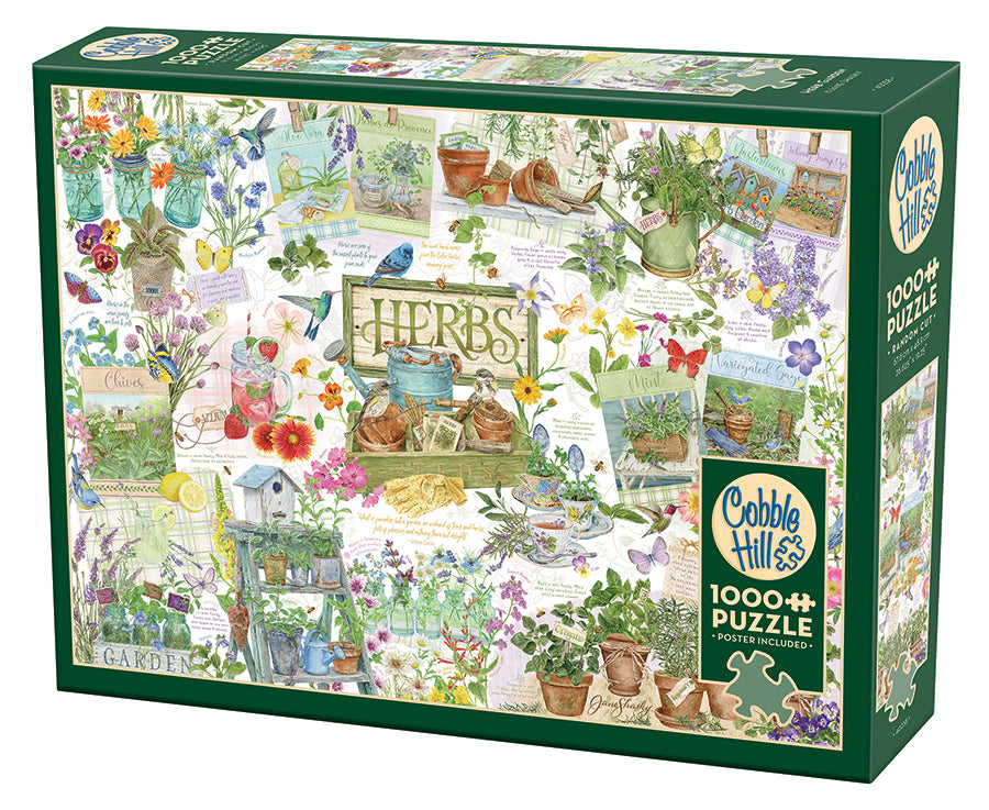 Bullglesup Puzzle De 1000 Piezas Para Adultos – Jardinería Con Póster Y Guía De Letras En El Reverso – Medidas 27.5 X 19.6 Pulgadas