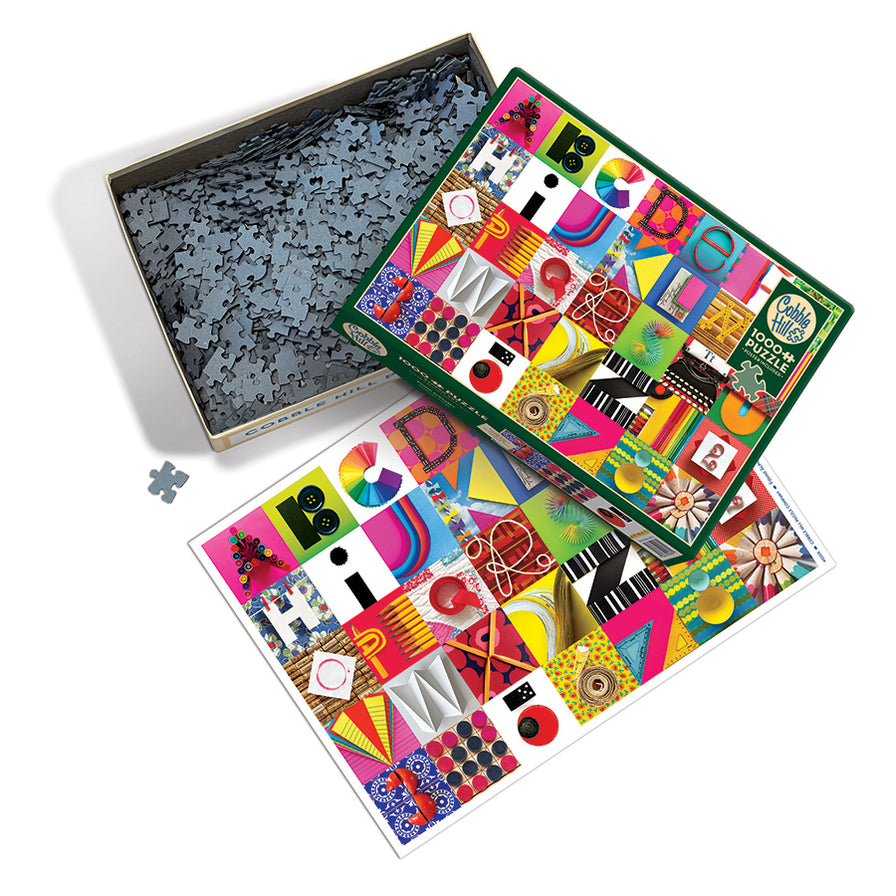 Found Alphabet | 1000 Piece - Cobble Hill Puzzles — USA Cobble Hill Puzzles