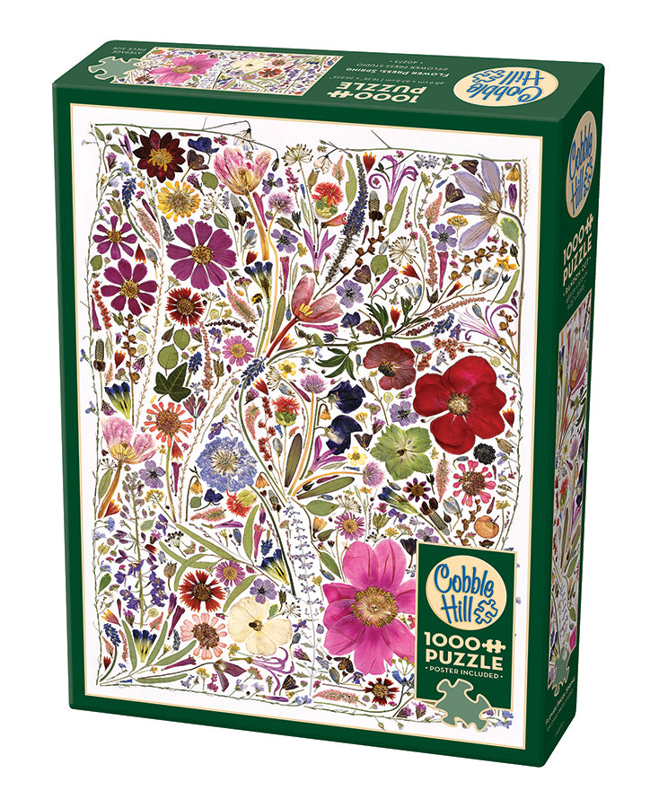 Flower Press: Spring | 1000 Piece - Cobble Hill Puzzles — USA
