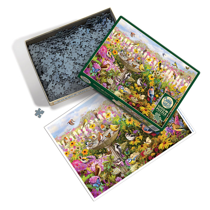 Bird Bath Garden (1000 pieces), by Kodak : r/Jigsawpuzzles Bird Bath Garden (1000 pieces), by Kodak : r/Jigsawpuzzles