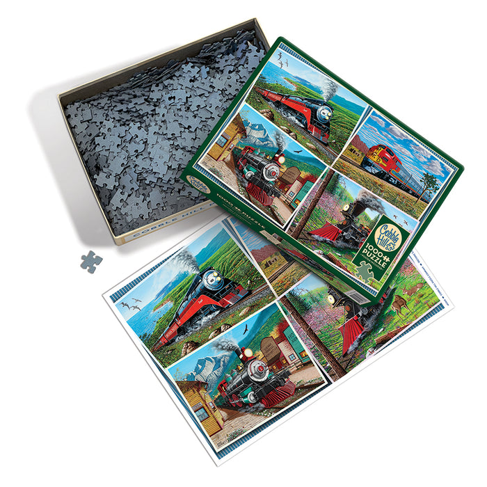 Historic Locomotives | 1000 Piece