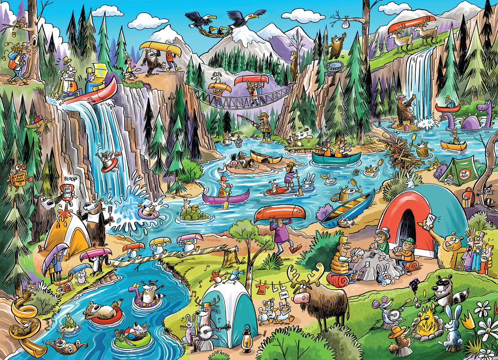 Doodle Town — USA Cobble Hill Puzzles