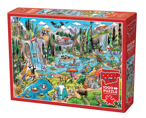 Puzzle Cobble Hill 1000 Pezzi 'Cabina Sul Lago' - Con Poster Campione Puzzle Cobble Hill 1000 Pezzi 'Cabina Sul Lago' - Con Poster Campione