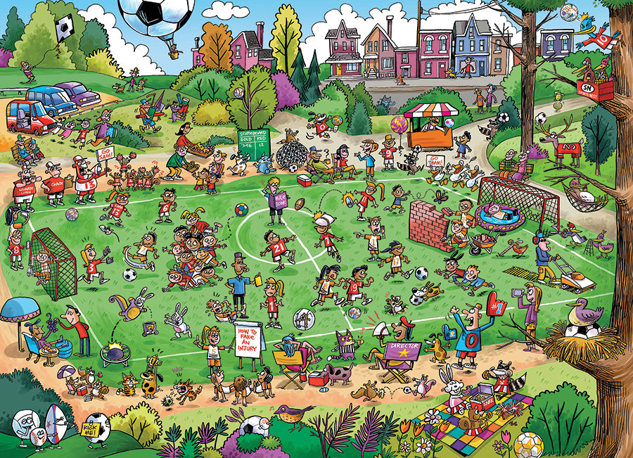 DoodleTown: Offside Antics | 1000 Piece