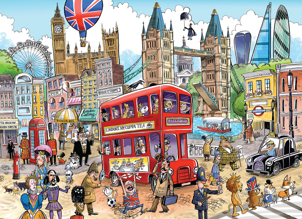 Doodletown: London Calling | 1000 Piece