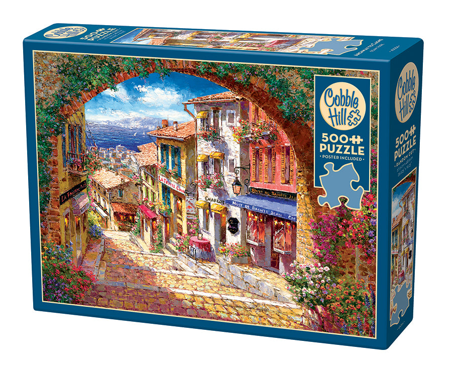Archway to Cagne | 500 Piece - Cobble Hill Puzzles — USA Cobble
