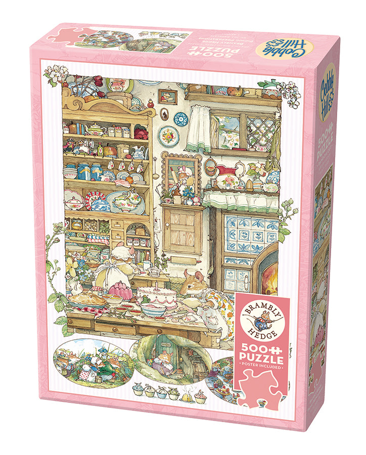 Brambly Hedge Picnic Preparations | 500 Piece - Cobble Hill