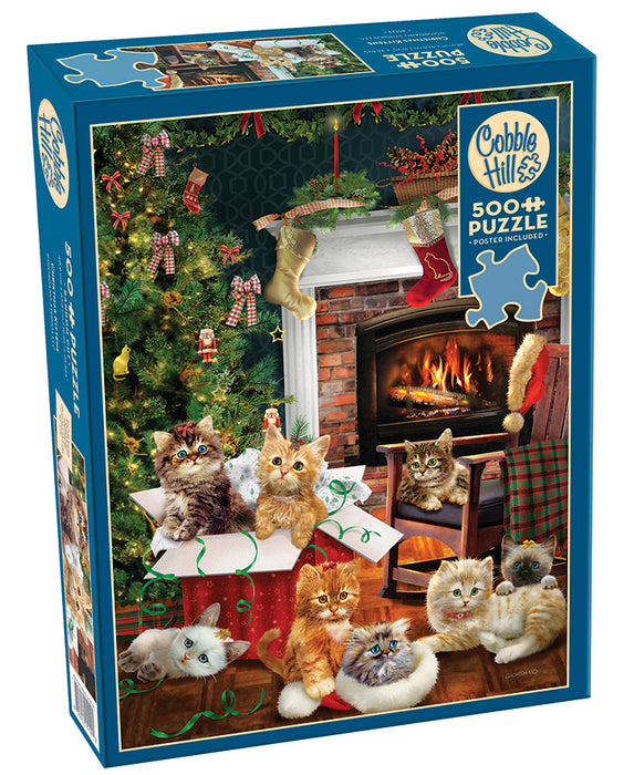 Christmas Kittens | 500 Piece