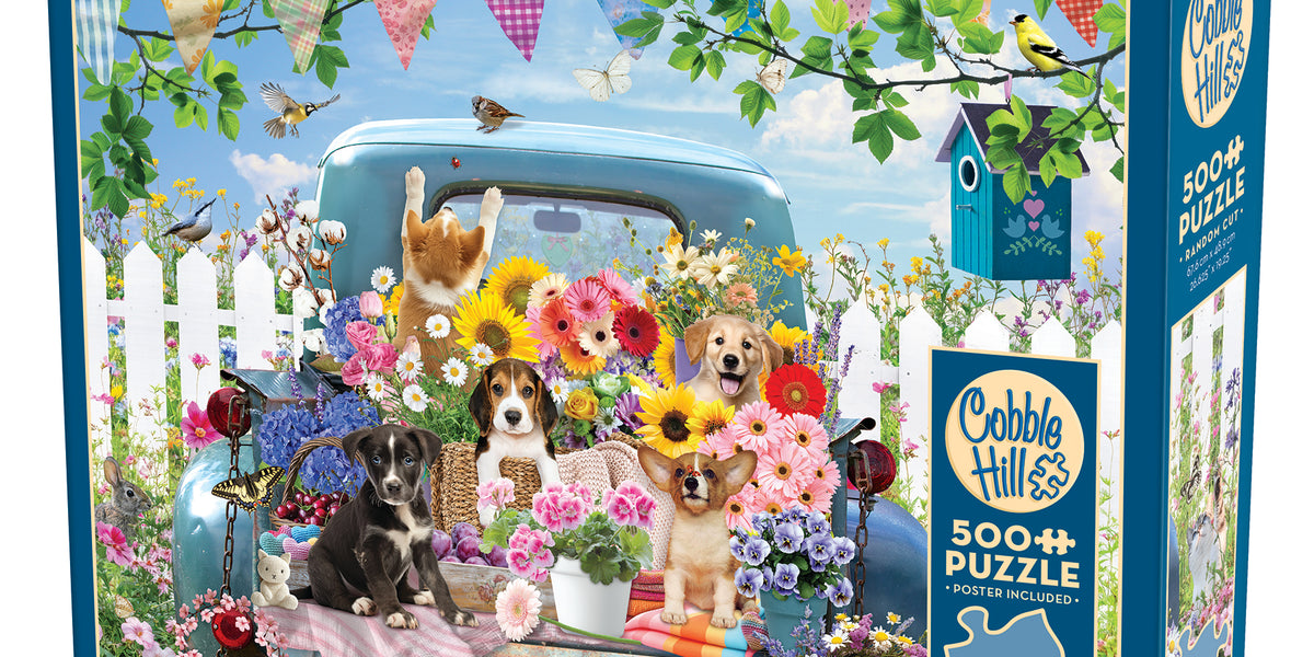 Country Truck in Summer | 500 Piece - Cobble Hill Puzzles — USA