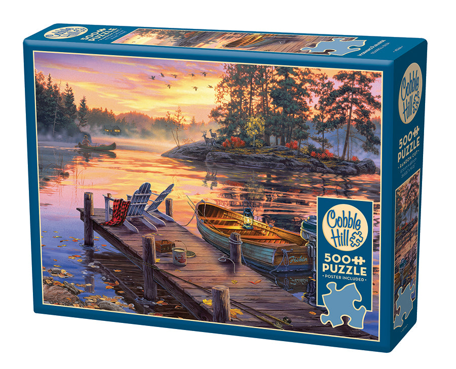 Morning Paradise | 500 piece — USA Cobble Hill Puzzles