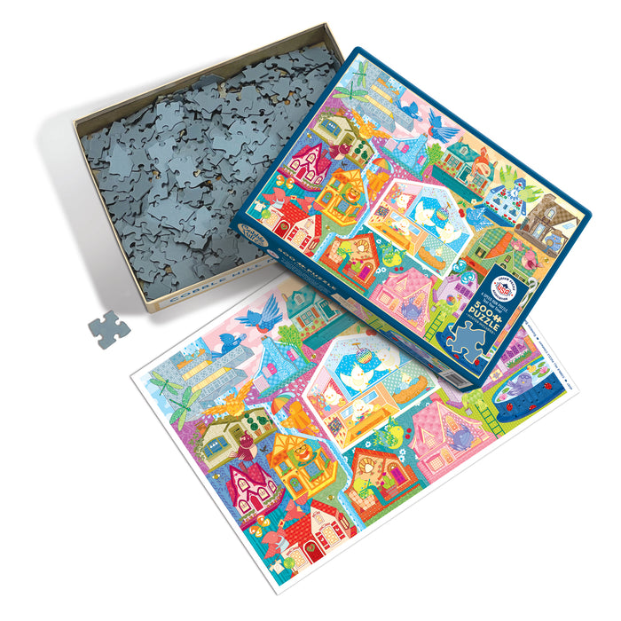 Rainbow Birdies | Speed Run Puzzle | 500 Piece