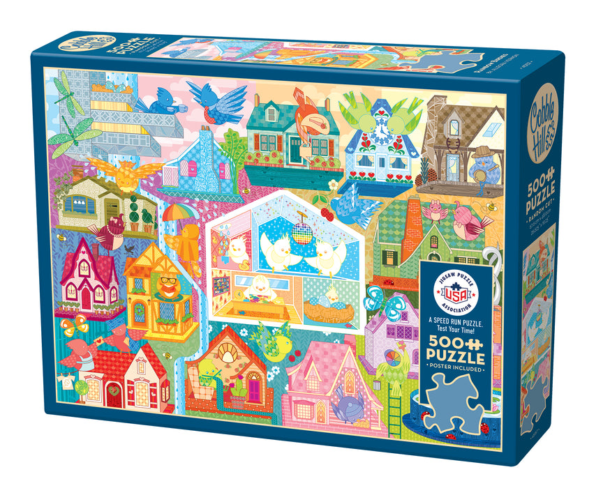 Rainbow Birdies | Speed Run Puzzle | 500 Piece