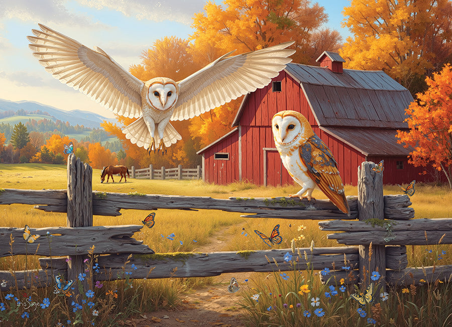Barn and Owls | 500 Piece