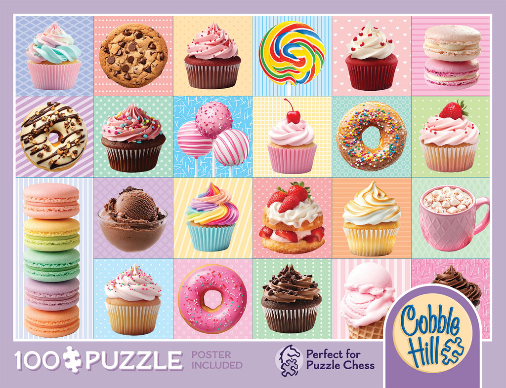 yum⭐︎ Yum Yums | 100 Piece — USA Cobble Hill Puzzles