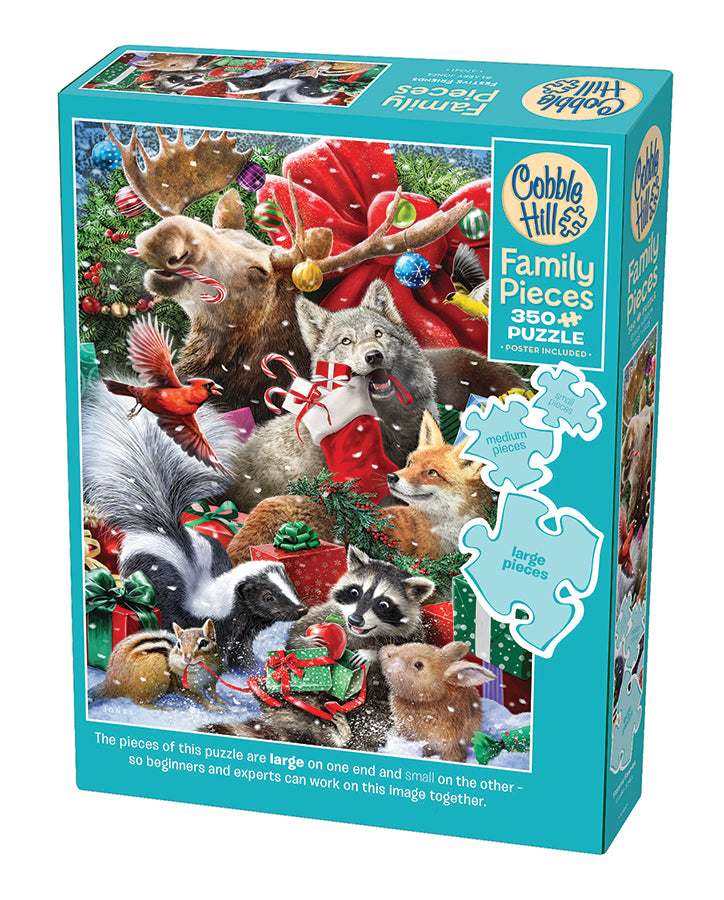Festive Friends | Family Pieces 350 - Cobble Hill Puzzles — USA