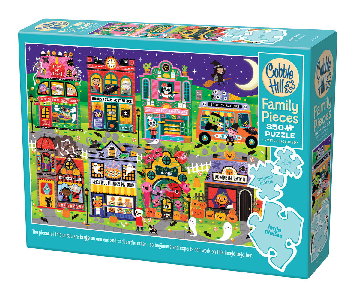 Boo Town | Family Pieces 350 - Cobble Hill Puzzles — USA Cobble