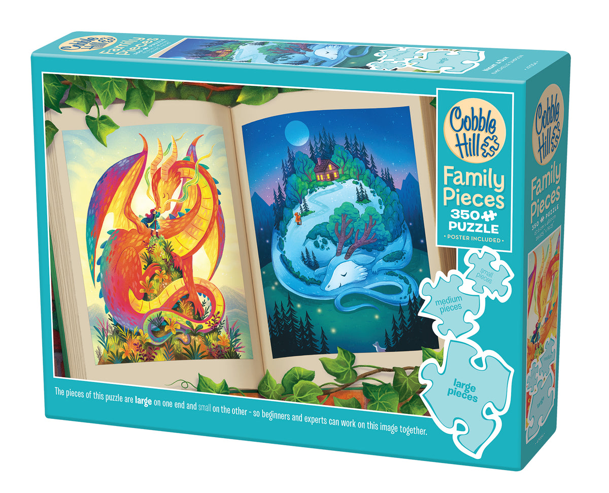 Night & Day | Family Pieces 350 — USA Cobble Hill Puzzles