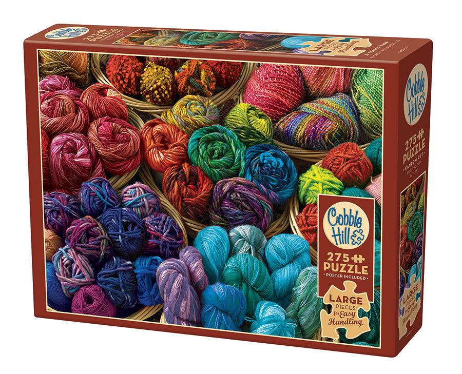 A Yen for Yarn | Easy Handling 275 Piece - Cobble Hill Puzzles