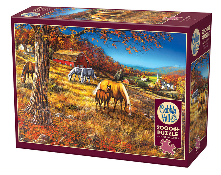 Hillside Gathering | 2000 Piece - Cobble Hill Puzzles — USA Cobble