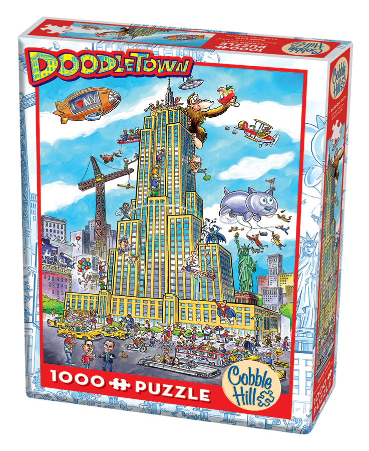 DoodleTown: Empire State | Discontinued 1000 Piece (Old Big Box