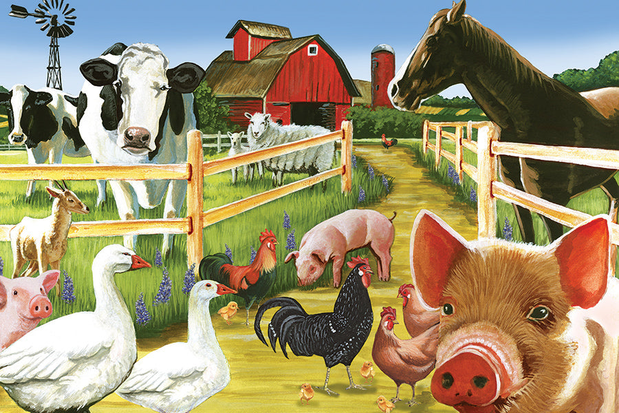 Welcome to the Farm | Floor Puzzle 35pc