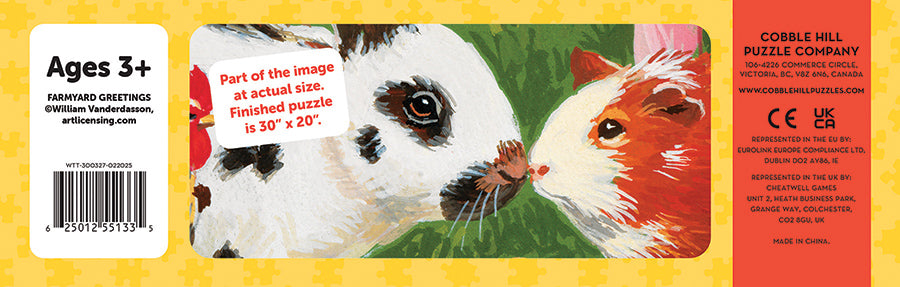 Farmyard Greetings | Floor Puzzle 35pc