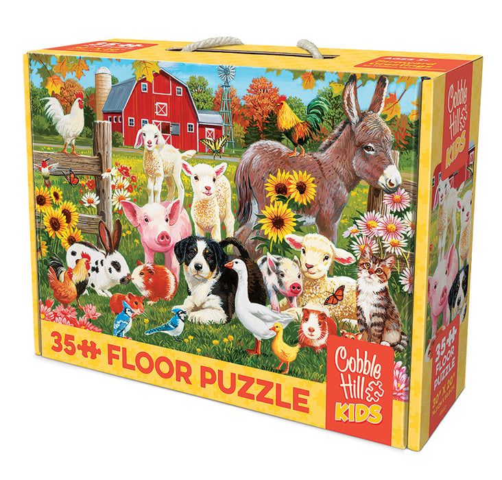 Farmyard Greetings | Floor Puzzle 35pc