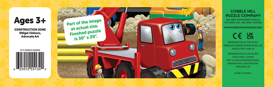 Construction Zone | Floor Puzzle 35pc