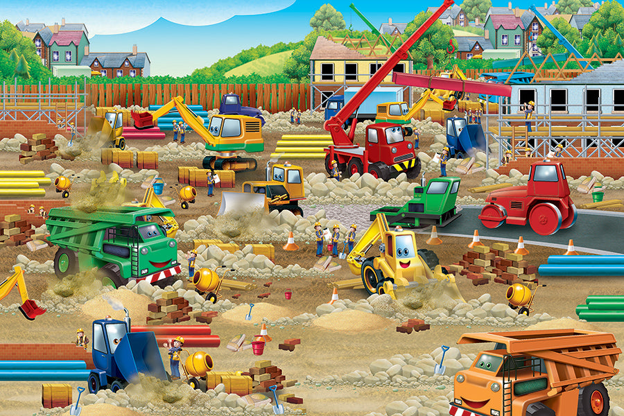 Construction Zone | Floor Puzzle 35pc