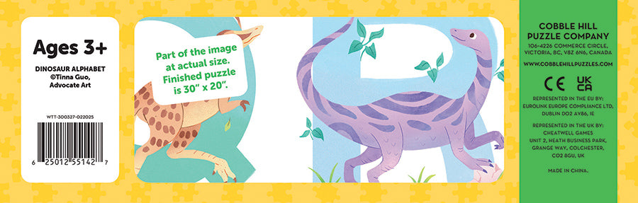 Dinosaur Alphabet | Floor Puzzle 35pc