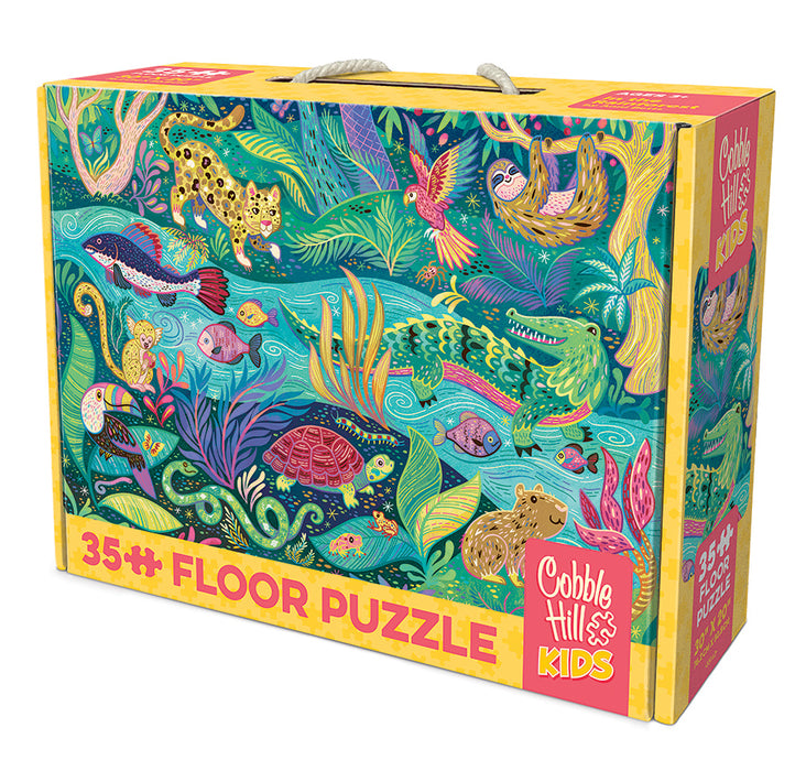 In the Rainforest | Floor Puzzle 35pc