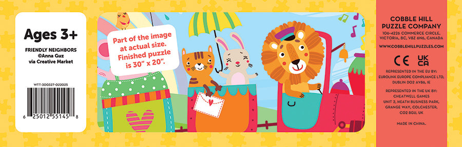 Friendly Neighbors | Floor Puzzle 35pc