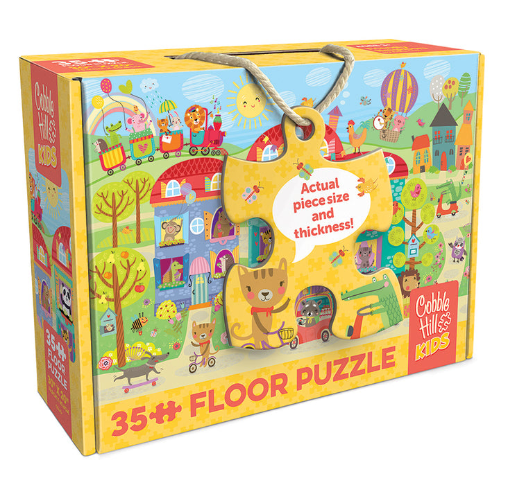 Friendly Neighbors | Floor Puzzle 35pc