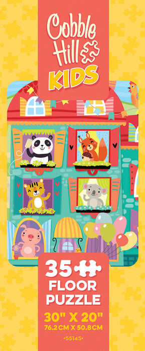 Friendly Neighbors | Floor Puzzle 35pc
