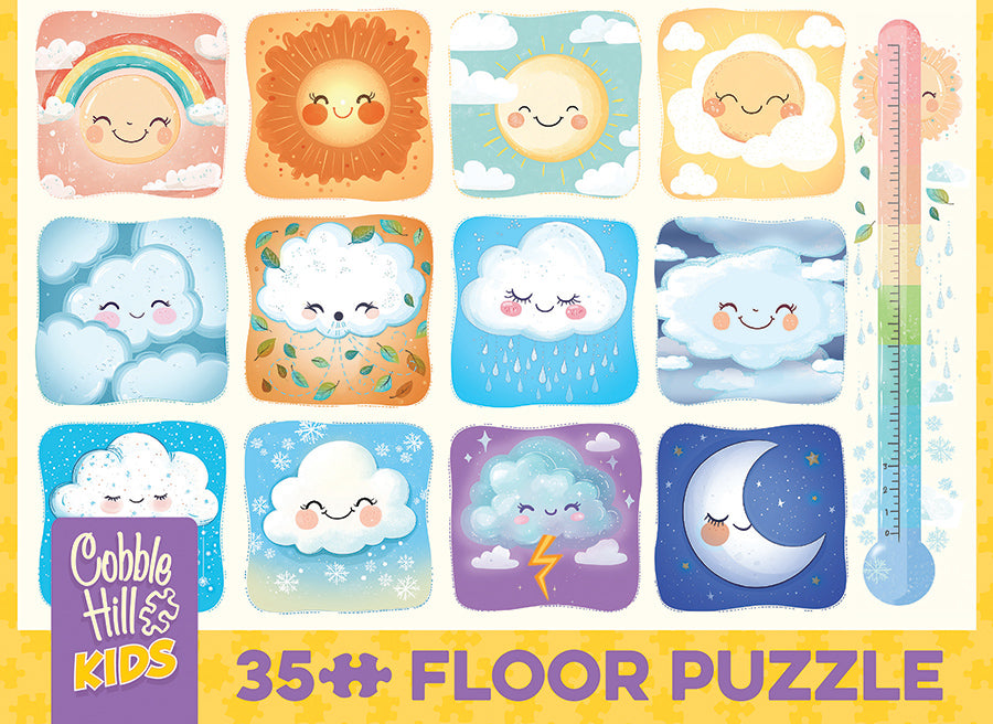 Fair Weather | Floor Puzzle 35pc | AI Assistance