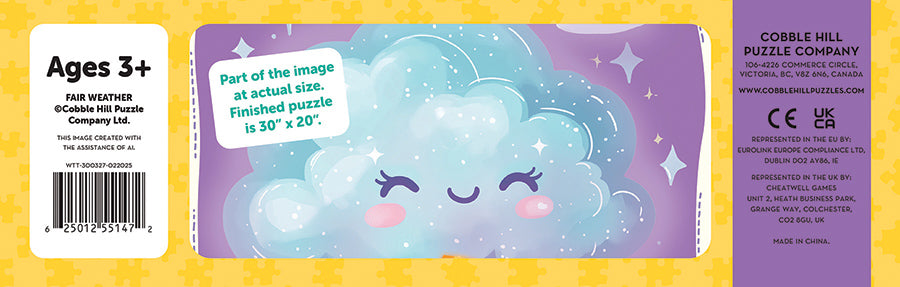 Fair Weather | Floor Puzzle 35pc | AI Assistance