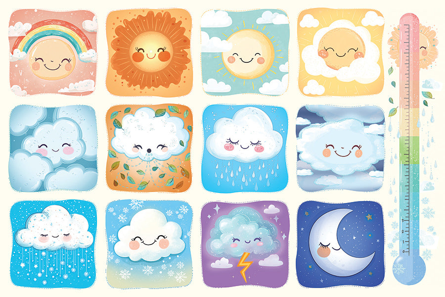 Fair Weather | Floor Puzzle 35pc | AI Assistance