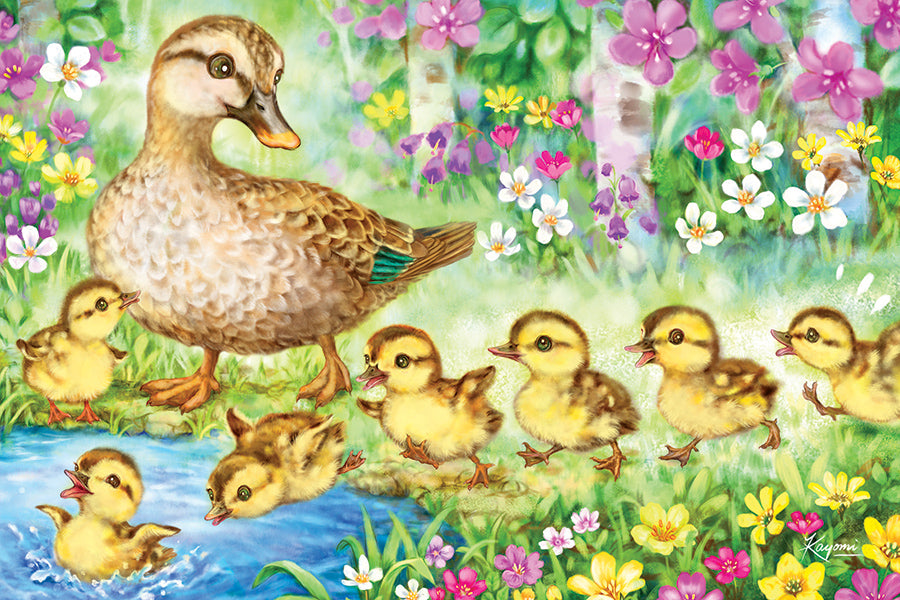Ducklings | Floor Puzzle 35pc