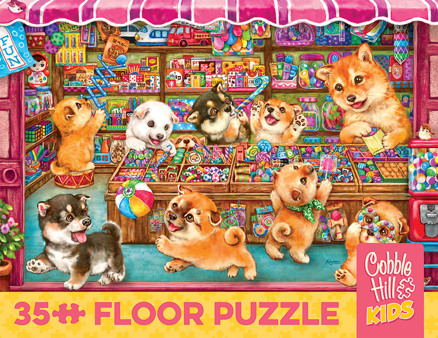 Shiba's Candy Store | Floor Puzzle 35pc