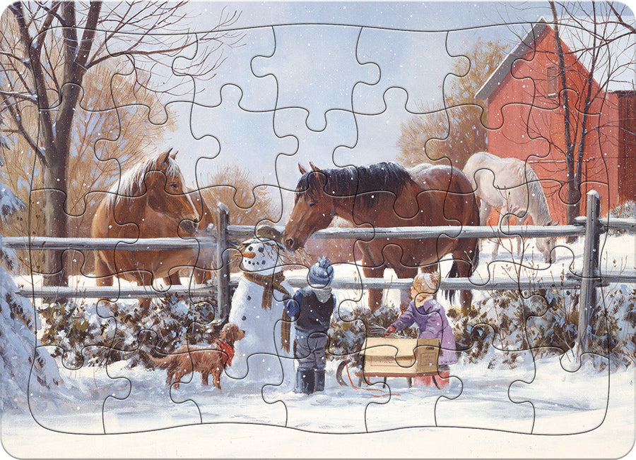 Chestnut and Acorn (tray) | 35 Piece Tray