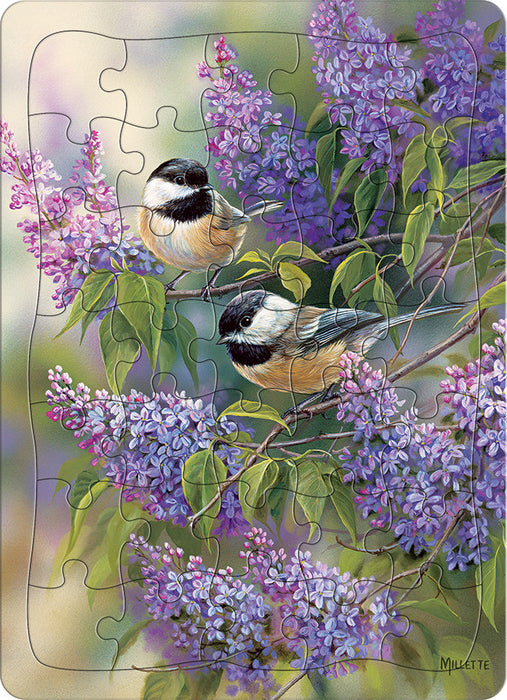 Chickadee Duo (tray) | 35 Piece Tray