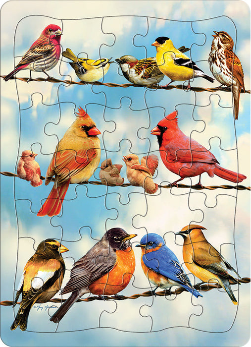 Blue Sky Birds (tray) | 35 Piece Tray