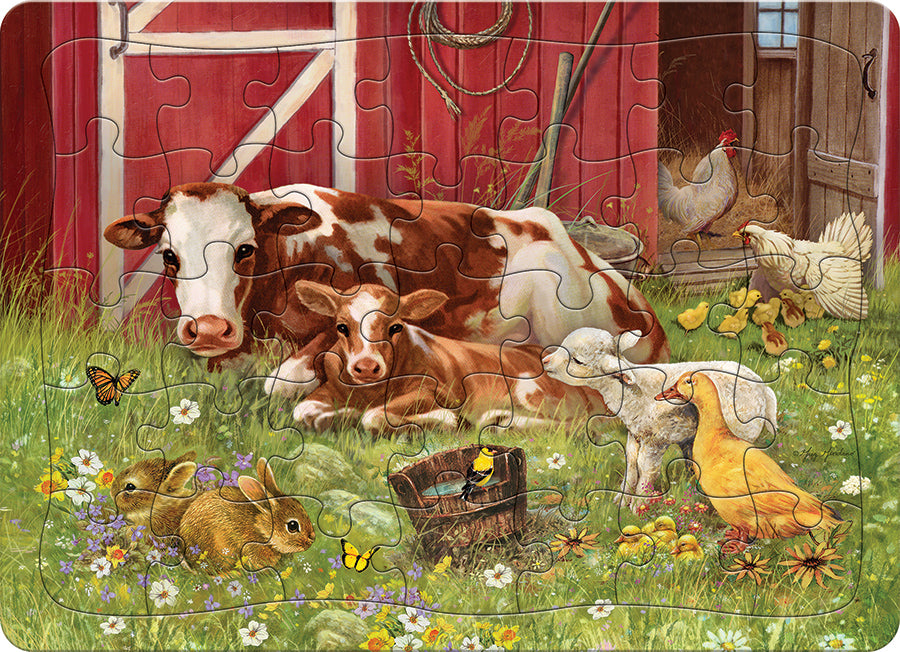 Barnyard Family (tray) | 35 Piece Tray