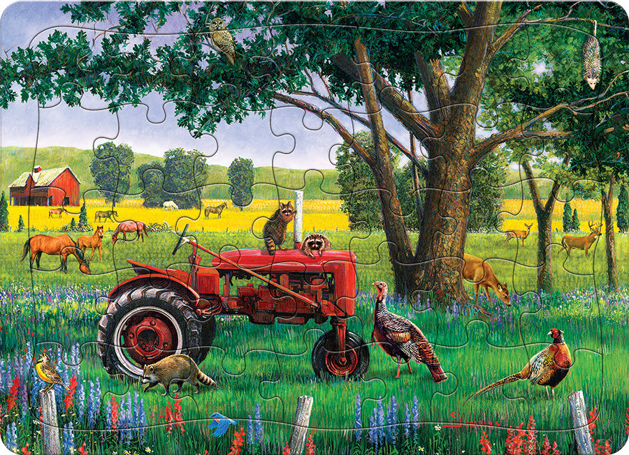 Red Tractor (tray) | 35 Piece Tray
