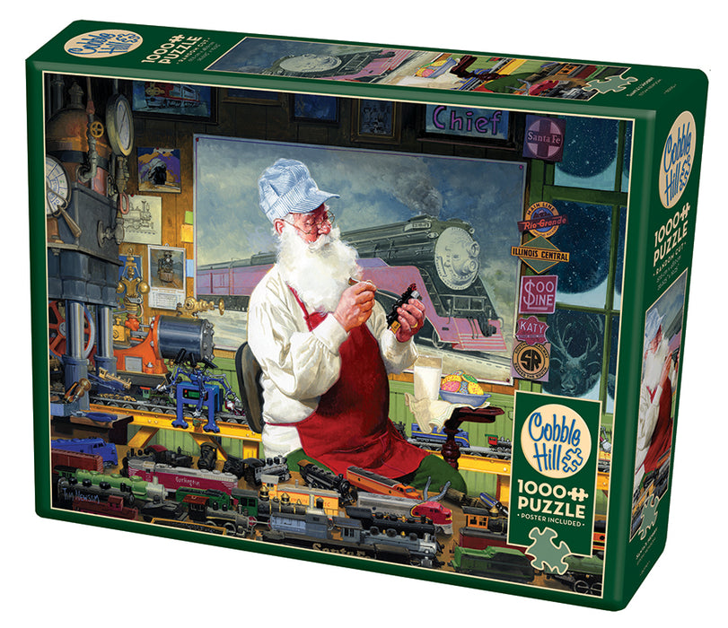 Santa's Hobby | Discontinued 1000 Piece (Old Big Box)