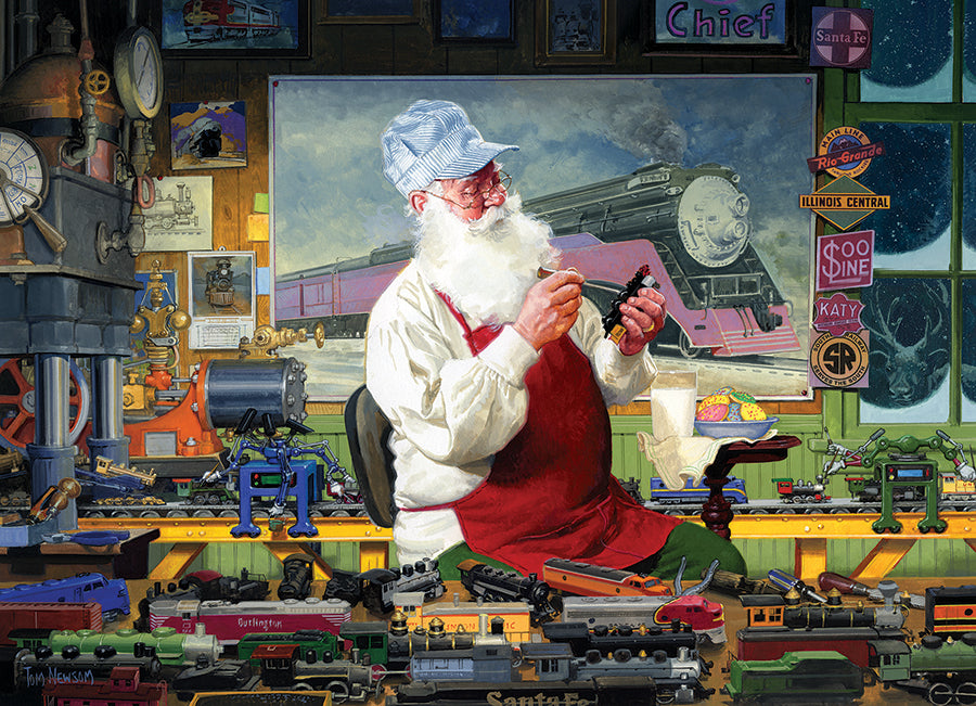 Santa's Hobby | Discontinued 1000 Piece (Old Big Box)