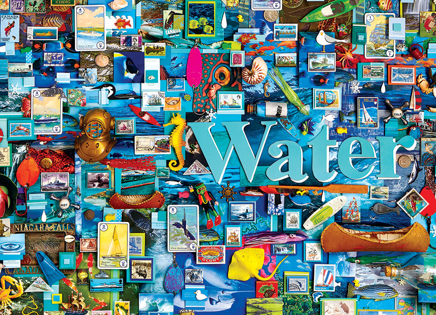 Water by Shelley Davies | Discontinued 1000 Piece (Old Big Box)