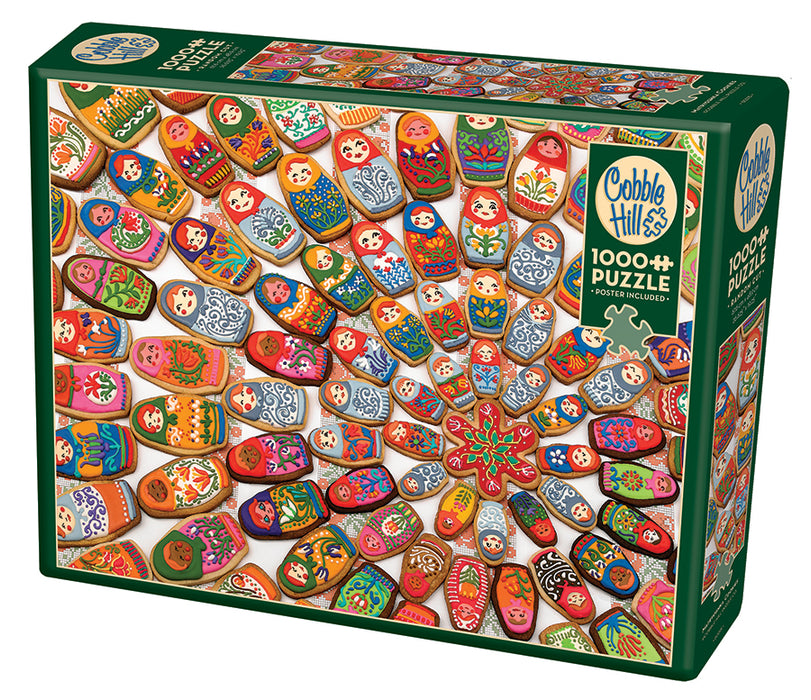 Matryoshka Cookies | Discontinued 1000 Piece (Old Big Box)