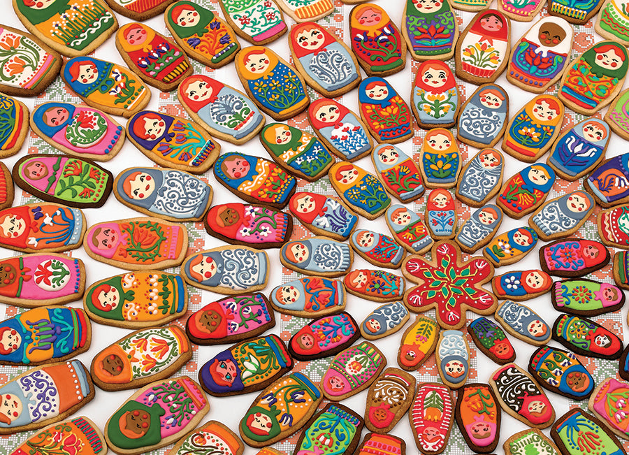 Matryoshka Cookies | Discontinued 1000 Piece (Old Big Box)