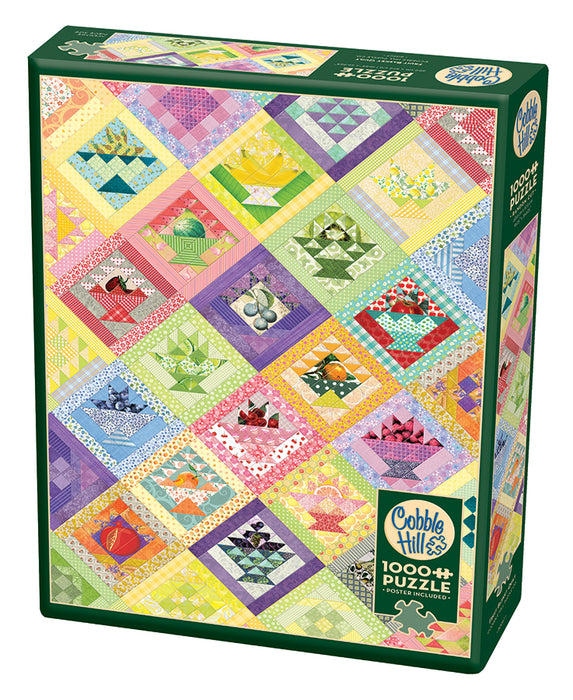 Fruit Basket Quilt | Discontinued 1000 Piece (Old Big Box)